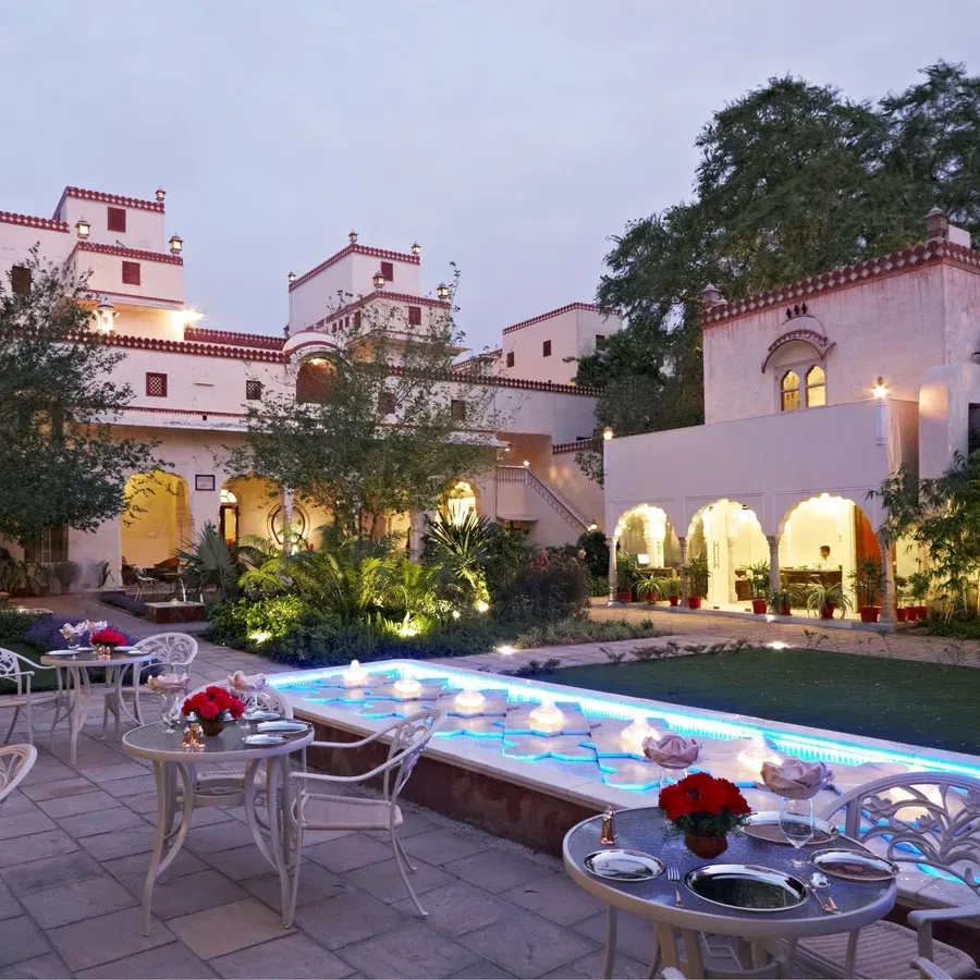 Beautiful accommodations in Rajasthan